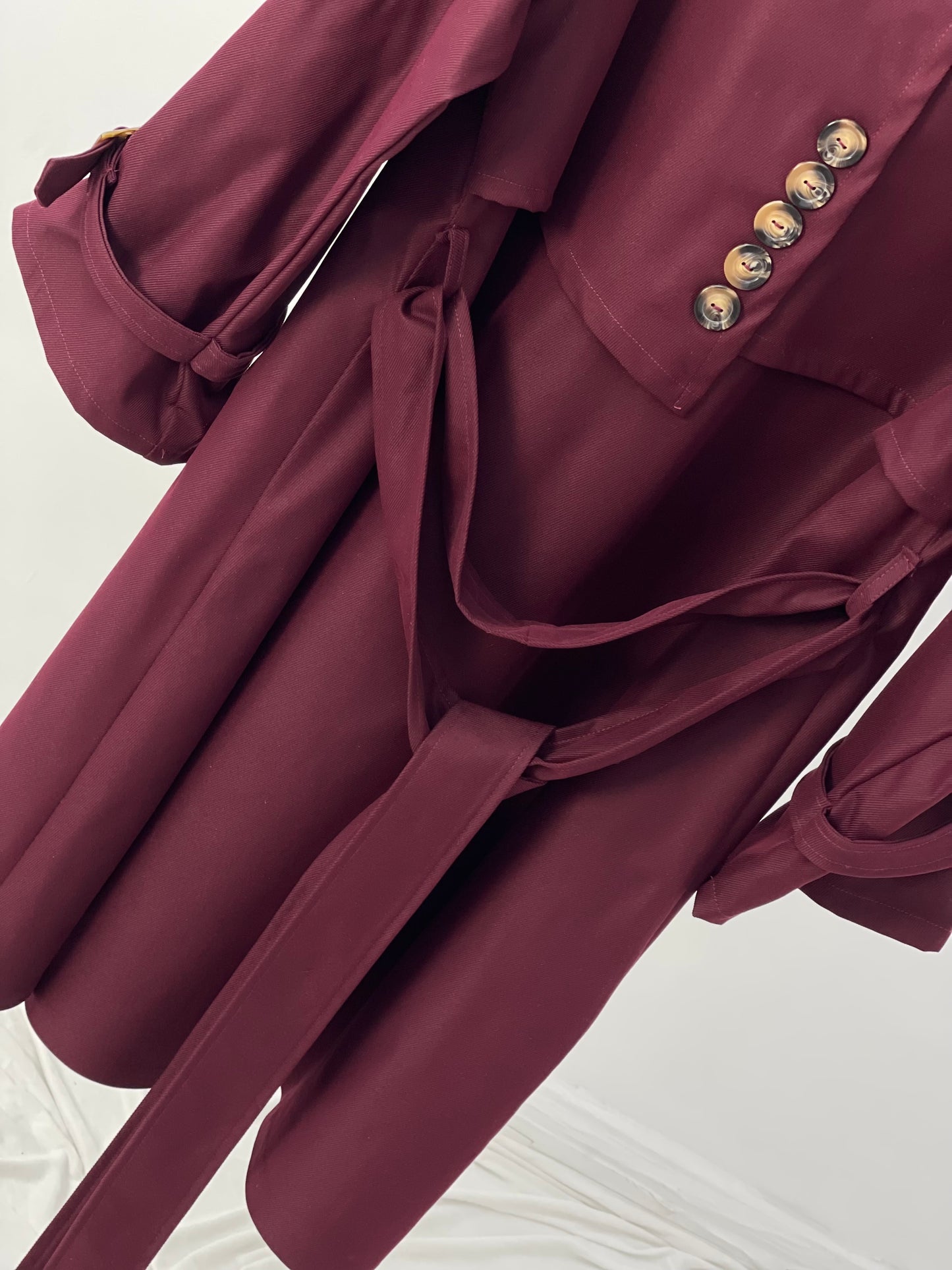 Gabardine Trench Coat- ترانش كوت جبردين - Drop 25 🍂شتوية ٢٦