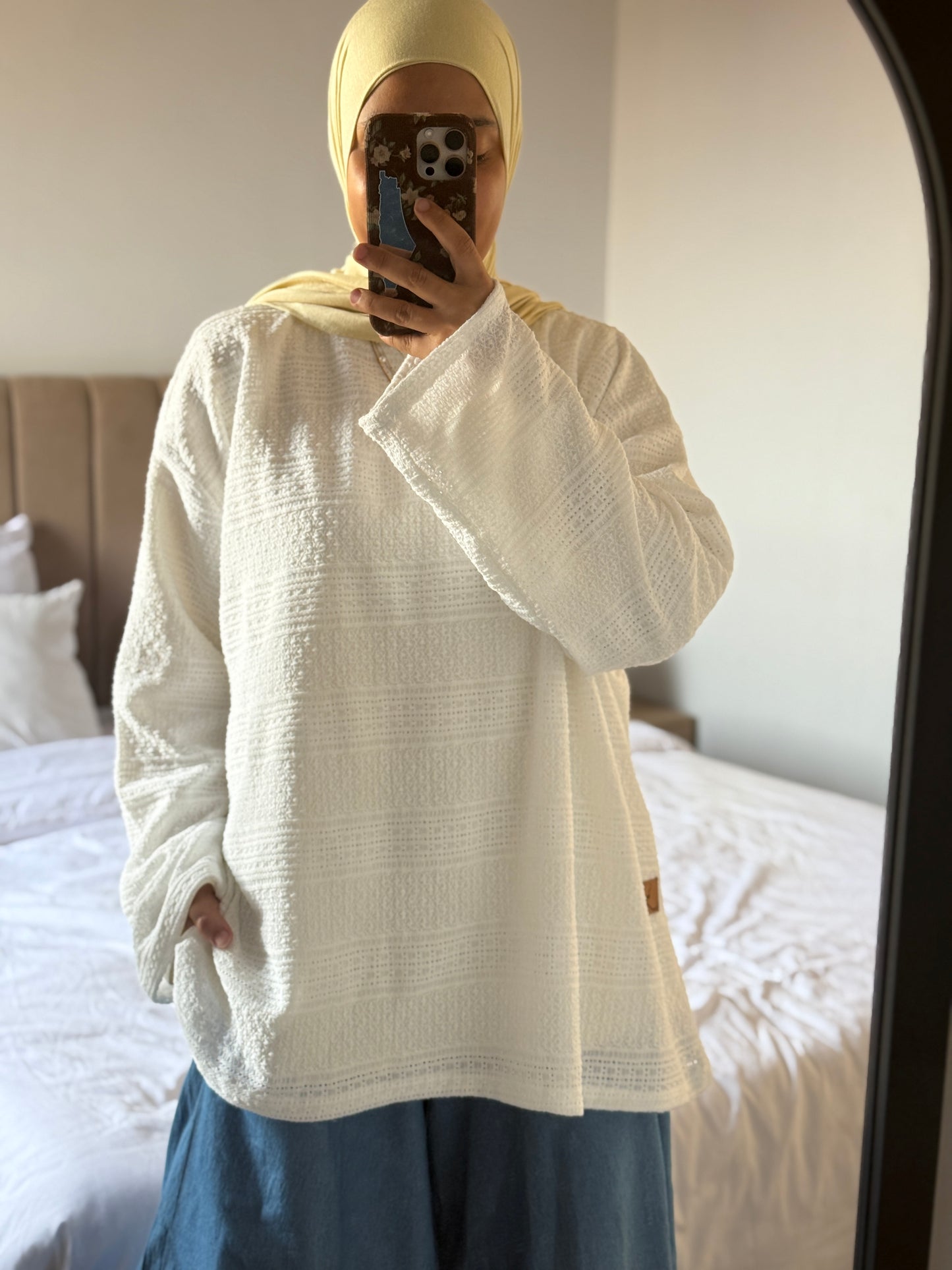 Oversized Knit Top