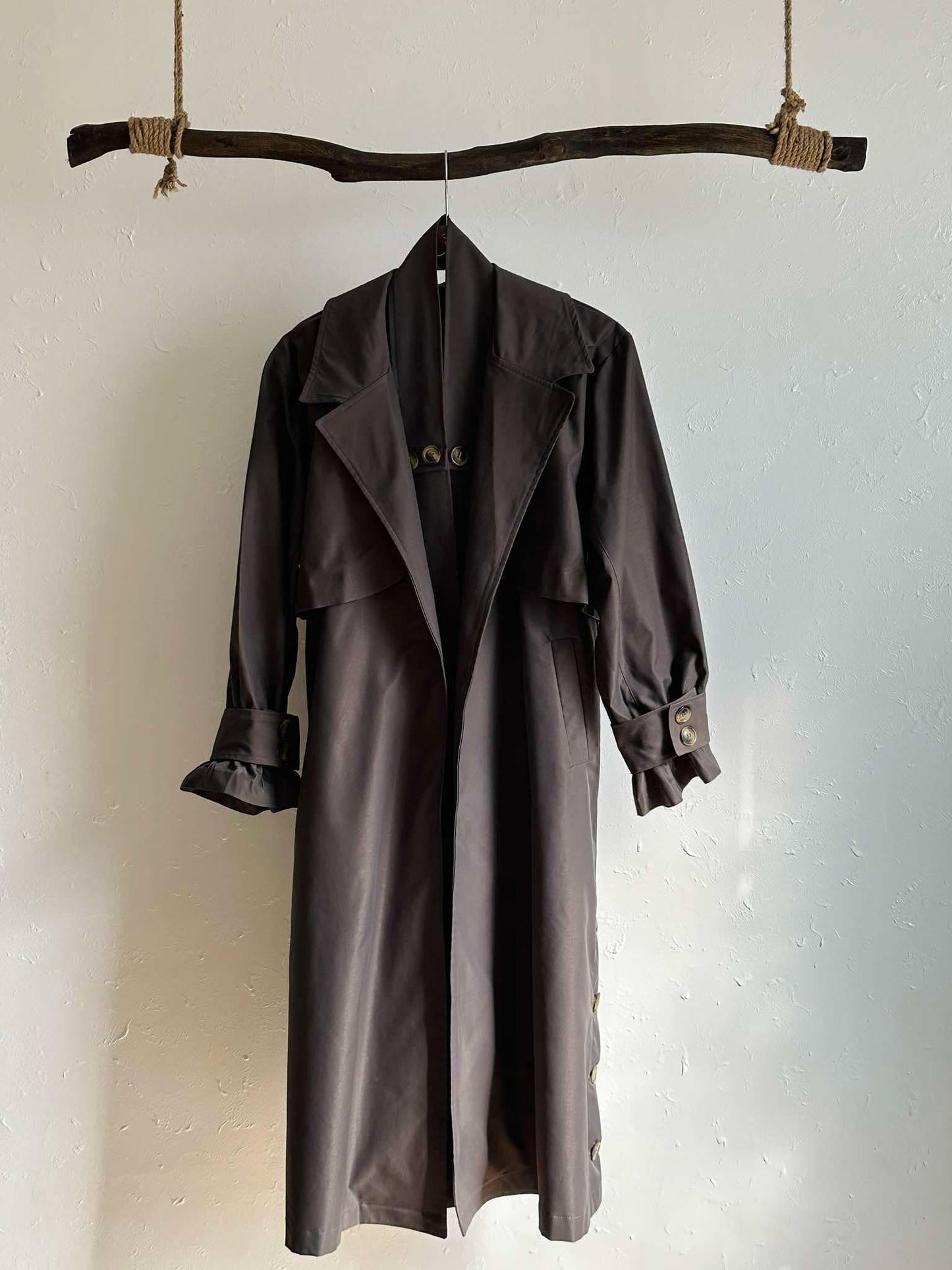 RAIN TRANCHE COAT - مطر كوت