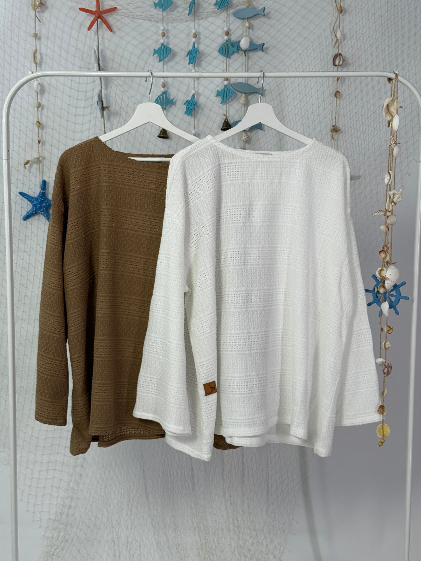 Oversized Knit Top