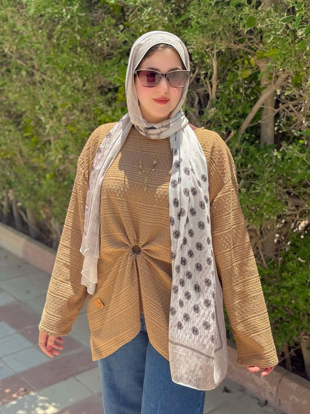 Oversized Knit Top