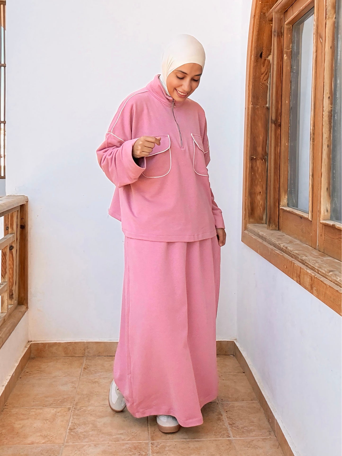 Melton Skirt Set - Drop 6 🍂شتوية ٢٦