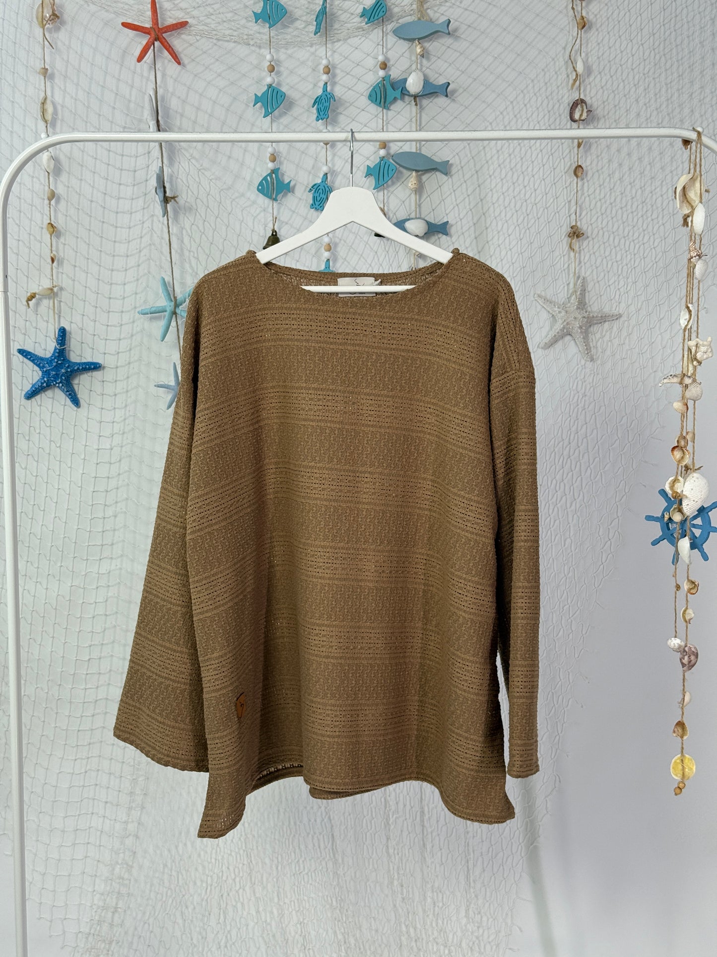 Oversized Knit Top