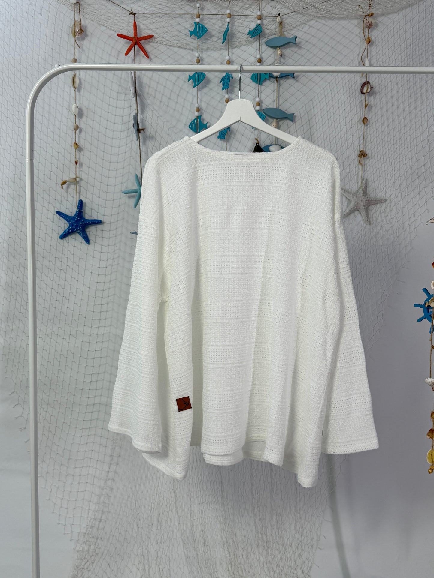 Oversized Knit Top