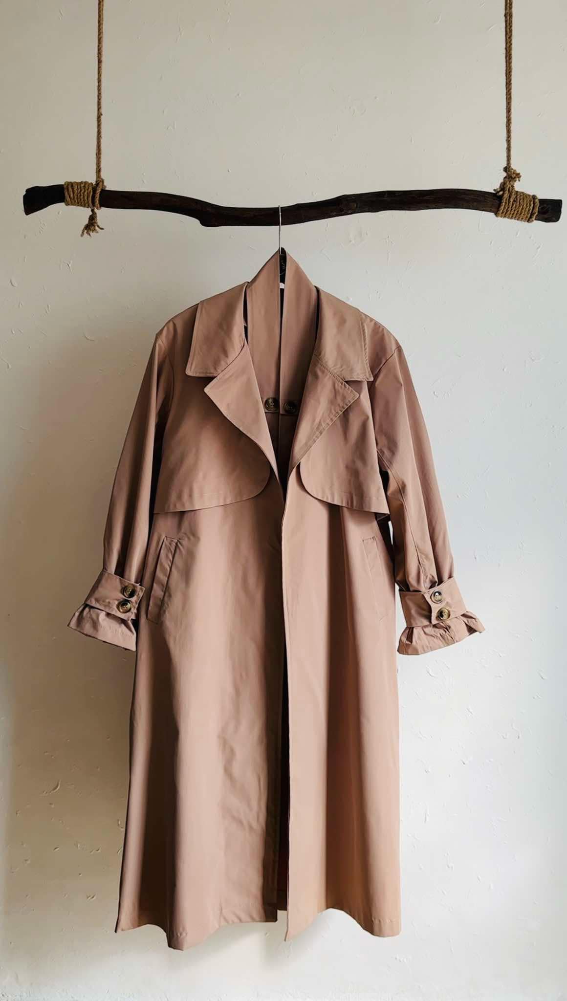 Rain trench coat