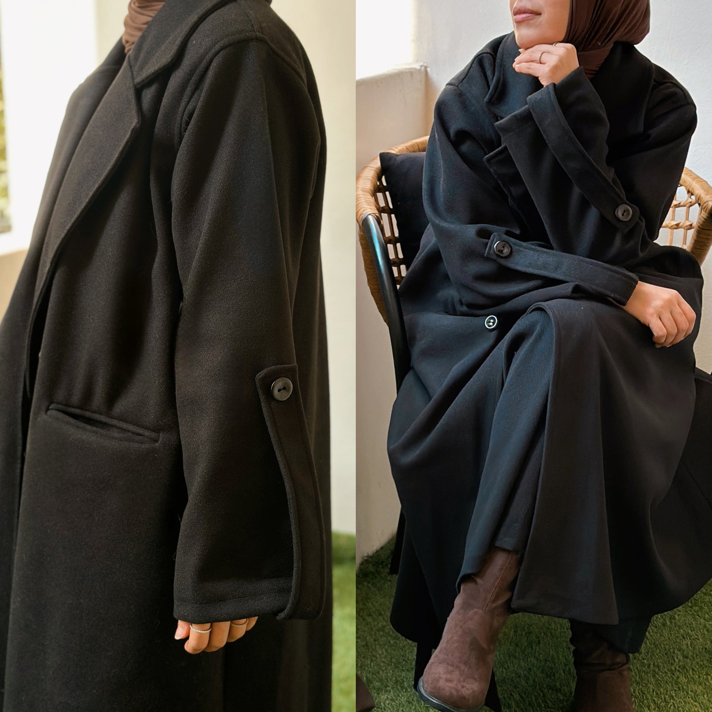 wool coat بالطو جوخ - Drop 31 🍂شتوية ٢٦