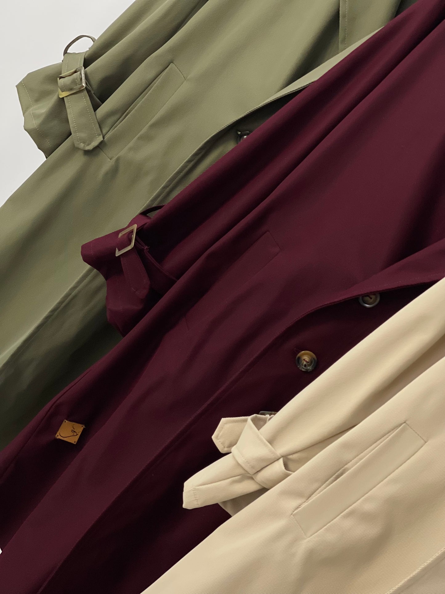 Gabardine Trench Coat-  ترانش كوت جبردين - Drop 25 🍂شتوية ٢٦