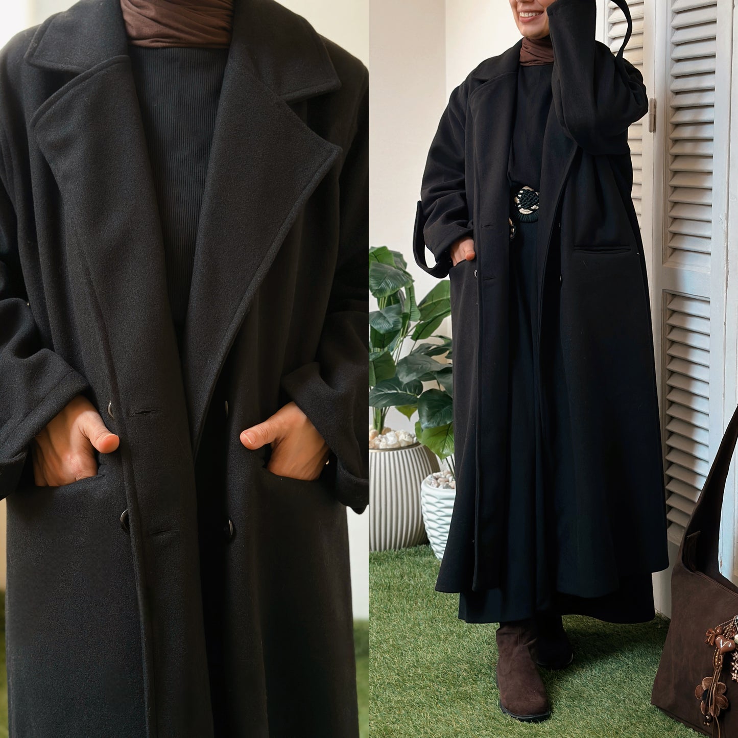 wool coat بالطو جوخ - Drop 31 🍂شتوية ٢٦