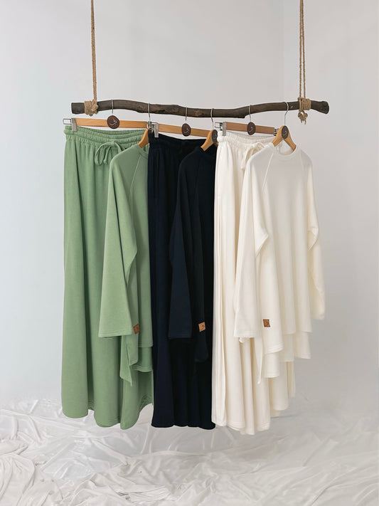 Melton Oversize Set - Drop 5 🍂شتوية