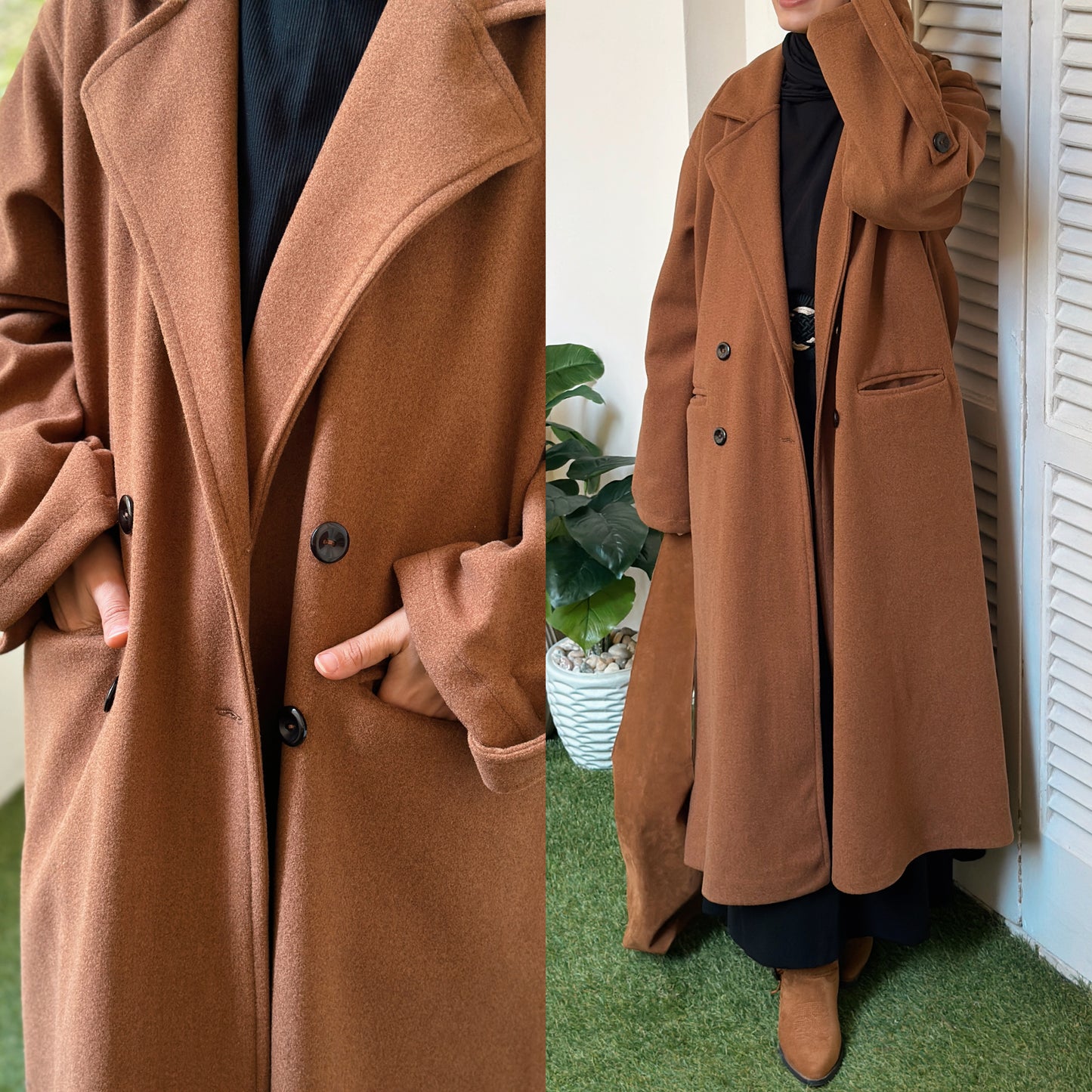wool coat بالطو جوخ - Drop 31 🍂شتوية ٢٦