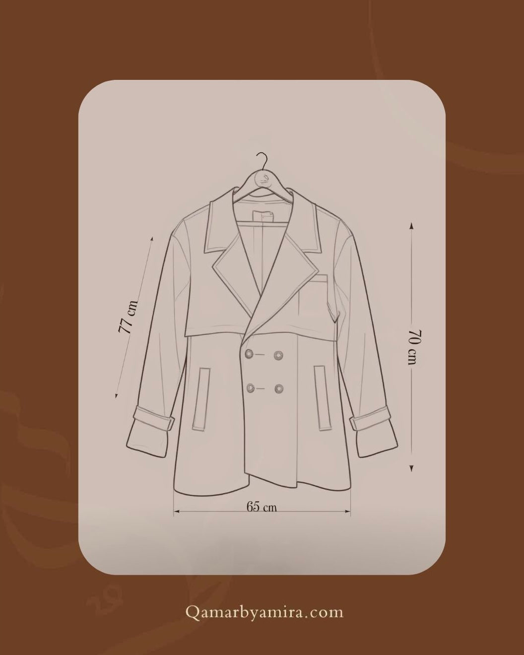 Elegant & Cozy Trench Coat - Drop 1  🍂 شتوية