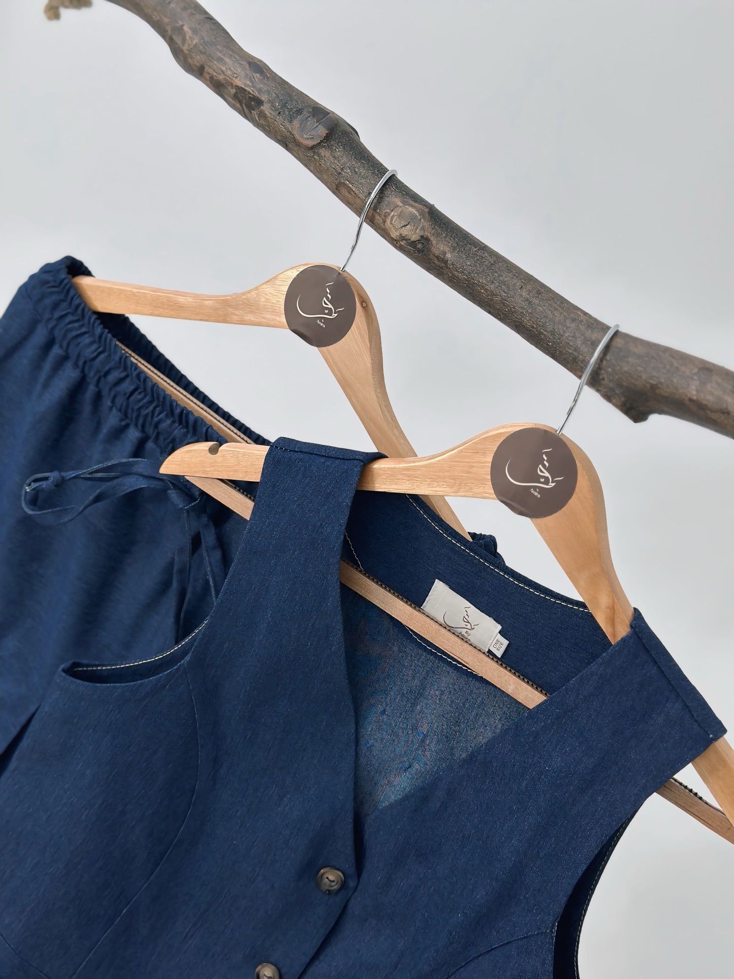 Vest Denim Set ..  فست ست جينز