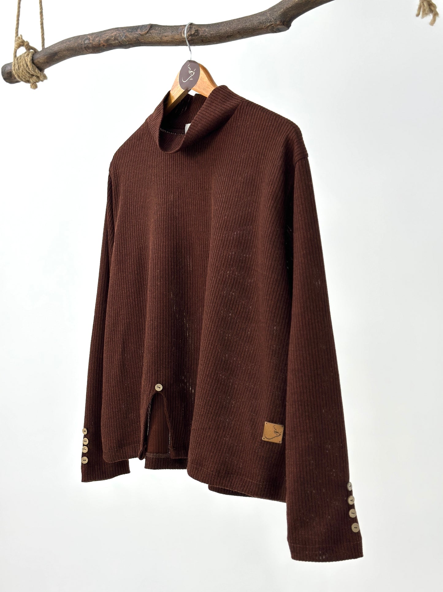 Rib Basic Top - Drop 11 🍂شتوية ٢٦