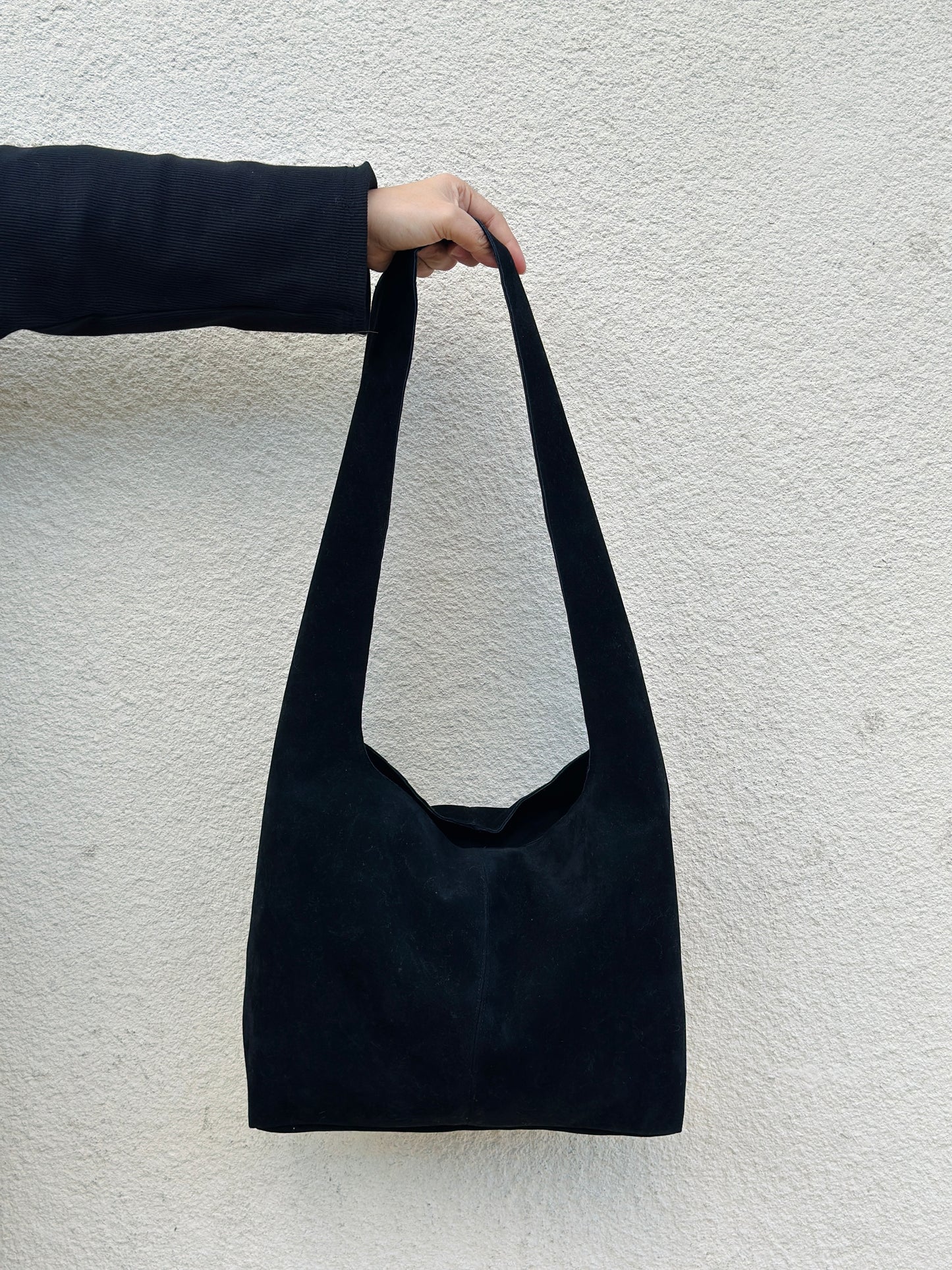 Suede Shoulder Bag