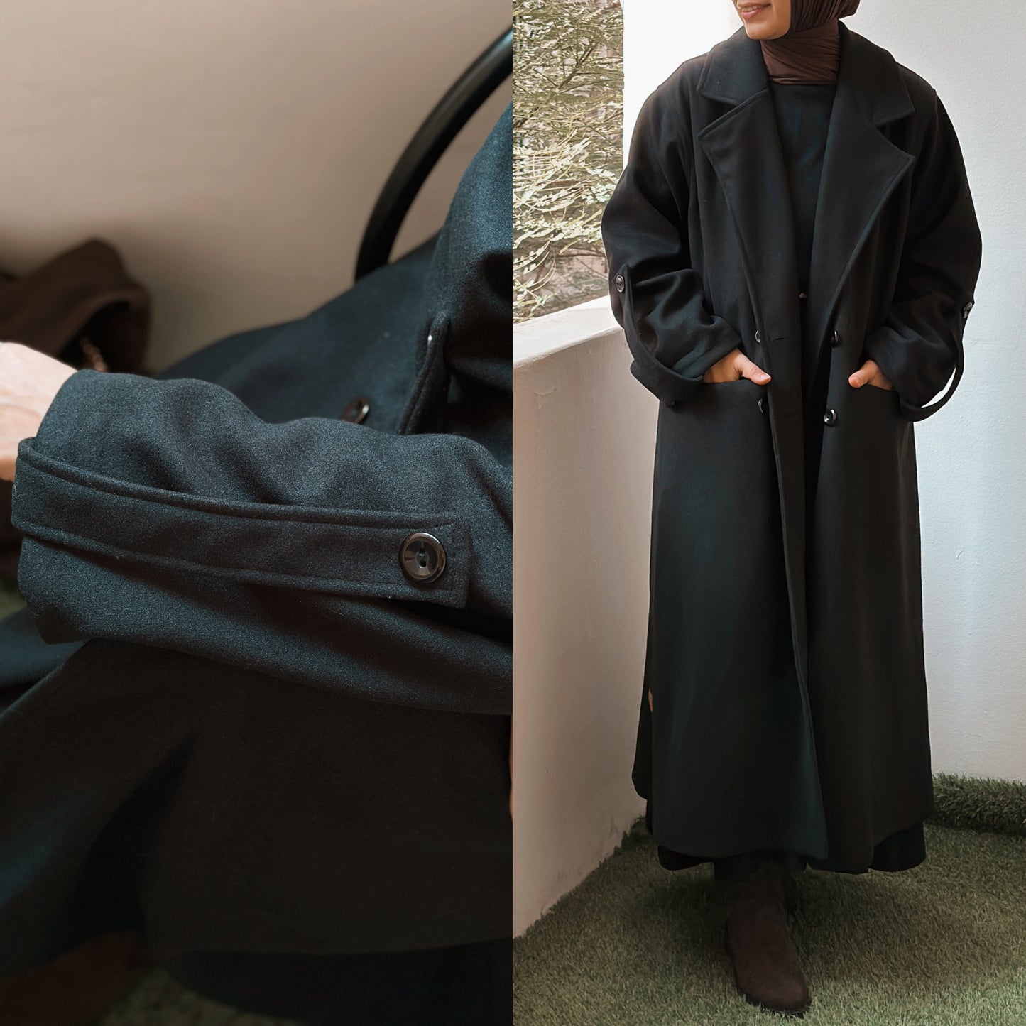 wool coat بالطو جوخ - Drop 31 🍂شتوية ٢٦