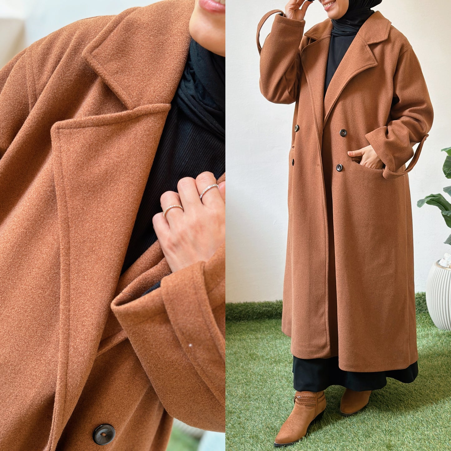 wool coat بالطو جوخ - Drop 31 🍂شتوية ٢٦