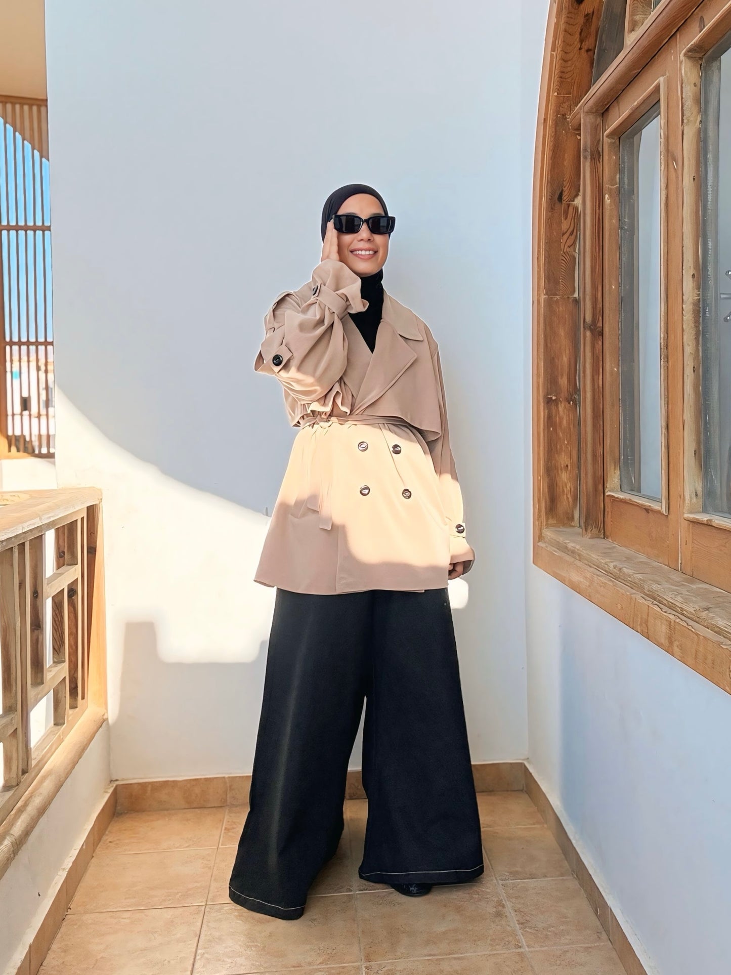 Elegant & Cozy Trench Coat - Drop 1  🍂 شتوية