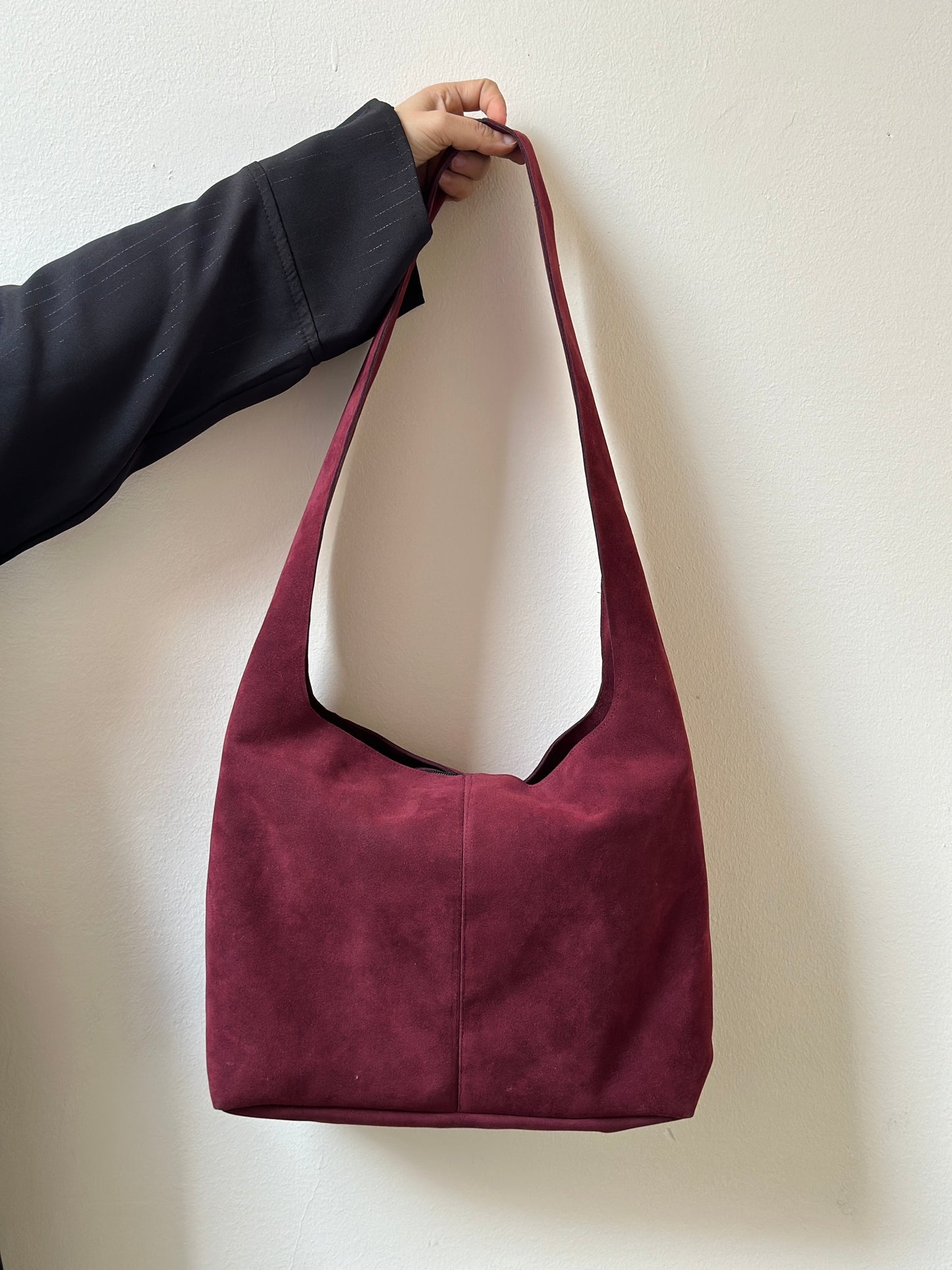 Suede Shoulder Bag