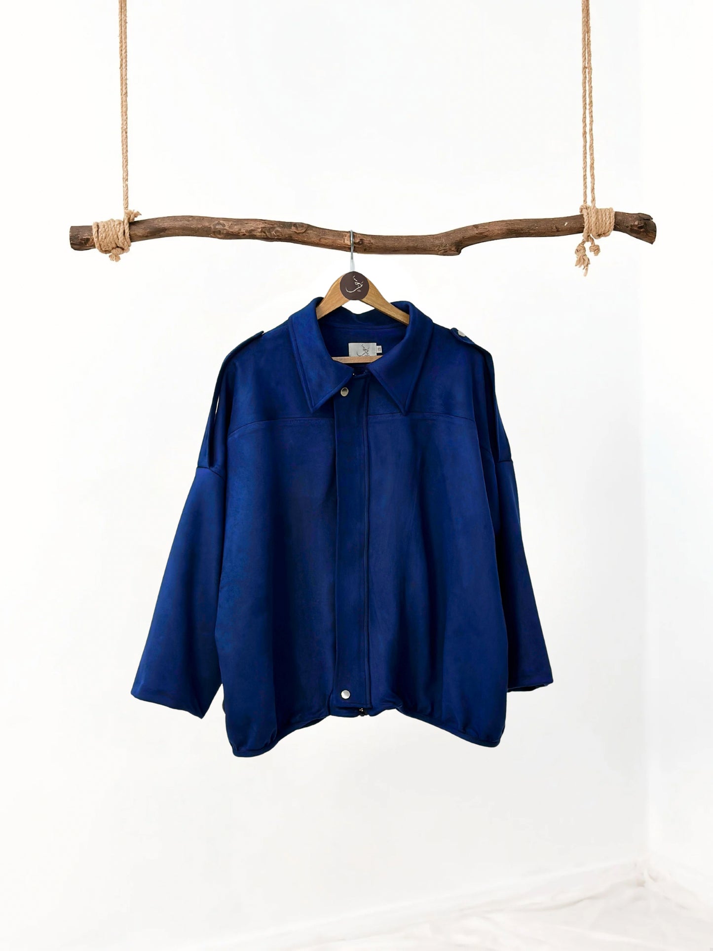 Oversized Suede Jacket - Drop  8 🍂شتوية ٢٦