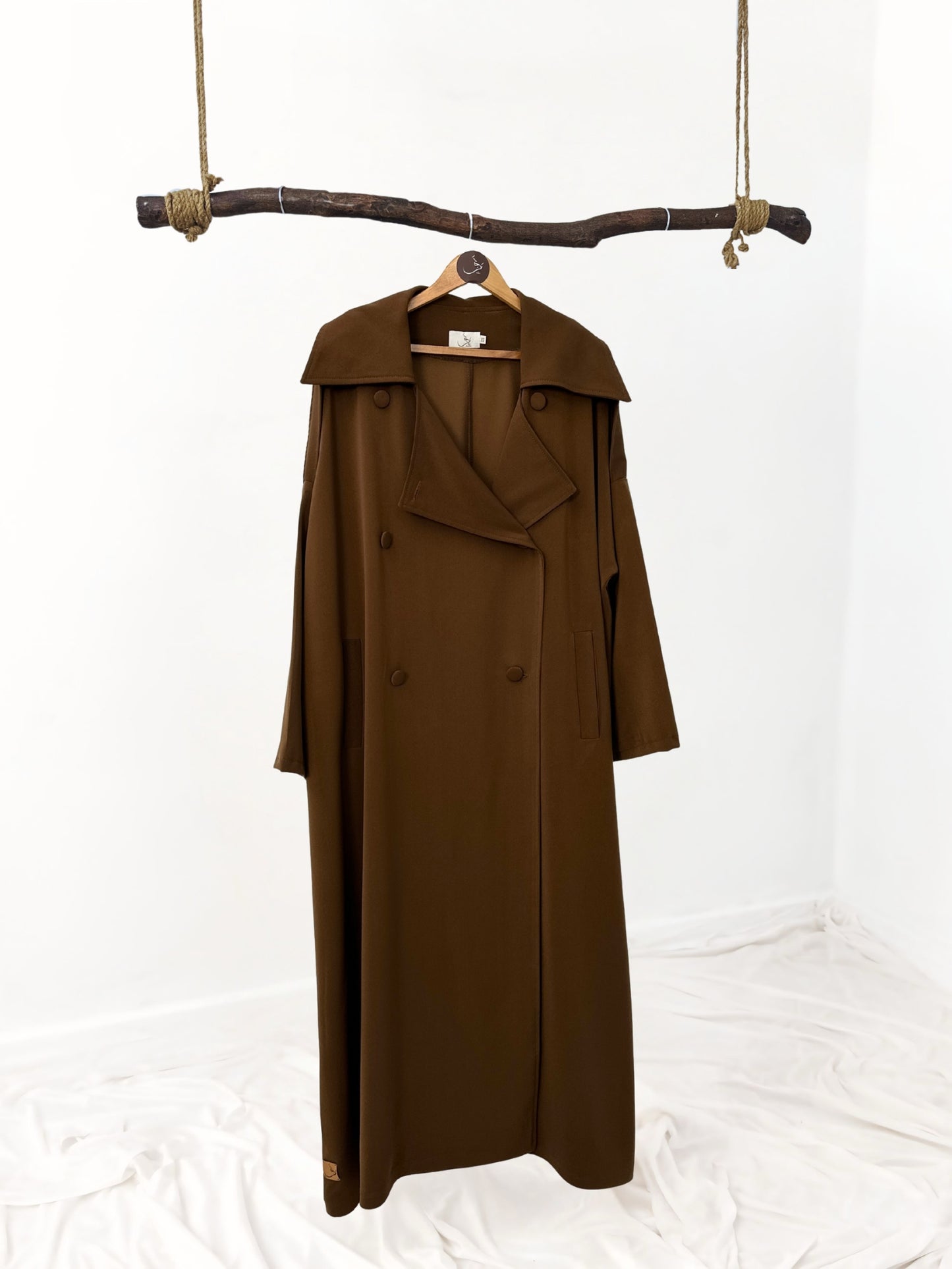 Trench-Style Coat -Drop 12 🍂شتوية ٢٦